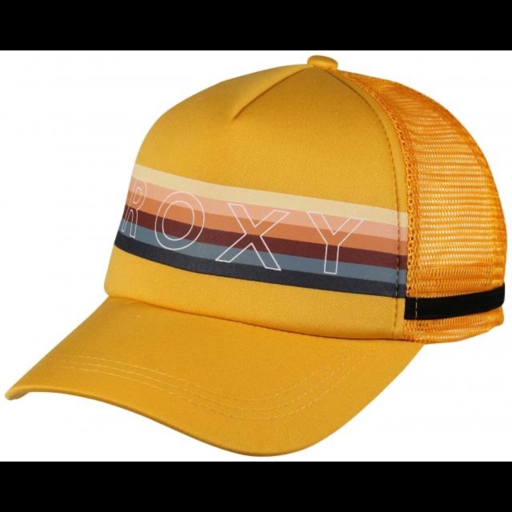 Roxy retro mustard yellow women cap